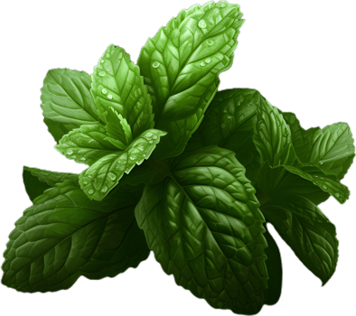 green basil transparent background png
