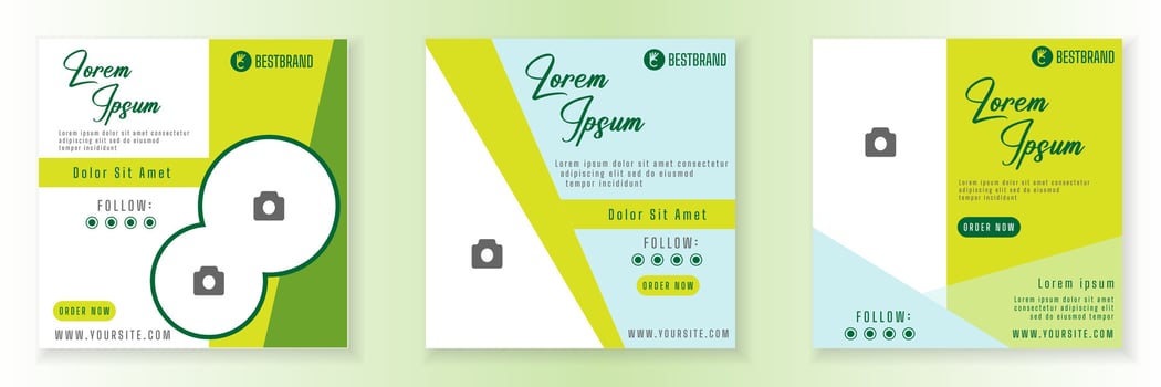 Discount sale social media post design template. web banner vector