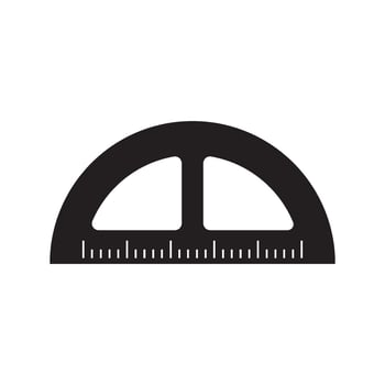 Ruler icon design vector