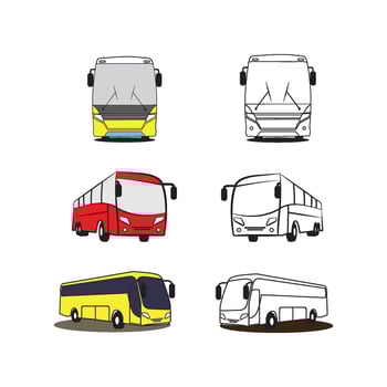 buses icon design vector