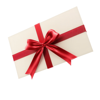 White Envelope with Red Ribbon png
