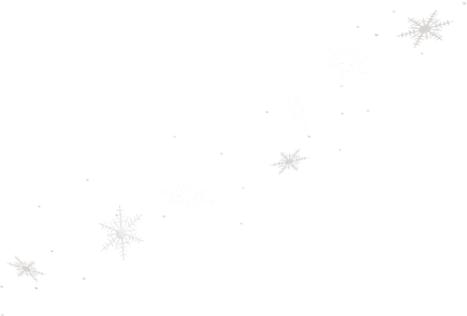 falling white snowflakes png