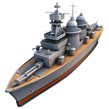 Battleship Vehicle 3d Graphic png