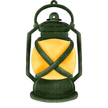 a backpack with a lamp png
