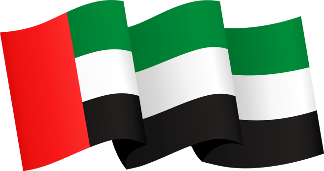 United Arab Emirates or UAE flag png