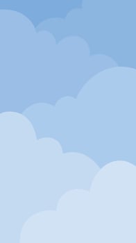 blue clouds background vector