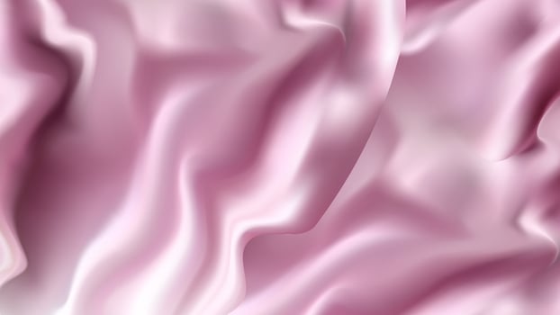 3d design with silk texture cloth background. Lilac silk drapery. Luxurious satin fabric. Product advertising design. realistic illustration. vector