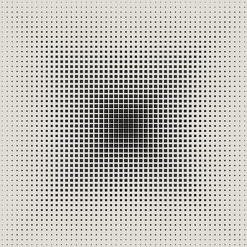 Modern Stylish Halftone Square Pattern Abstract Background vector