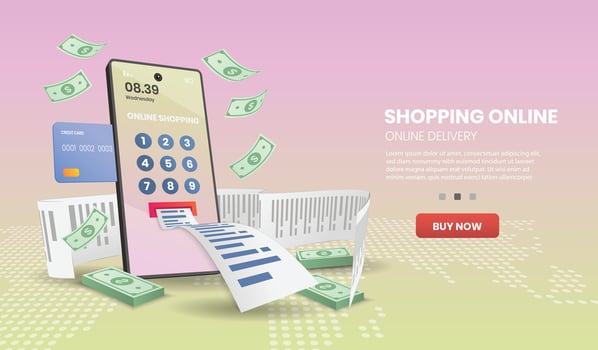 Landing page template of Creative process. Modern flat design concept of web page design for website and mobile website. Easy to edit and customize vector