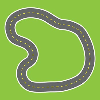 Game Racing Arena vector