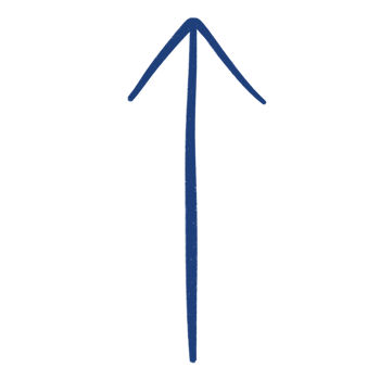 Blue Arrow Line Up Or Arrow Top Sketch Arrow Line Element png