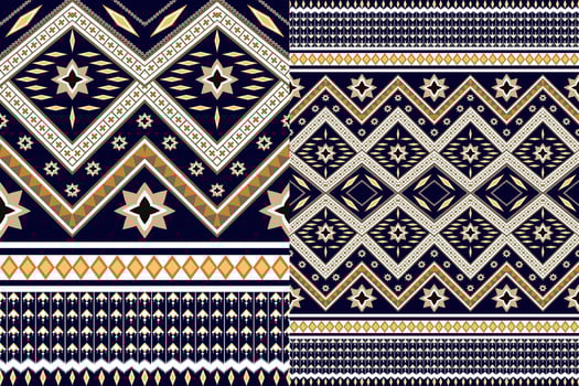 Navajo tribal seamless pattern. Native American ornament. Ethnic South Western decor style. Boho geometric ornament. seamless pattern. Mexican blanket, rug. Woven carpet vector