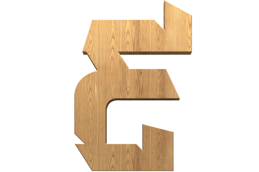 Khmer Number 3d wood png