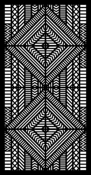 Geometric and simple pattern for panel, background, and cutting art vector