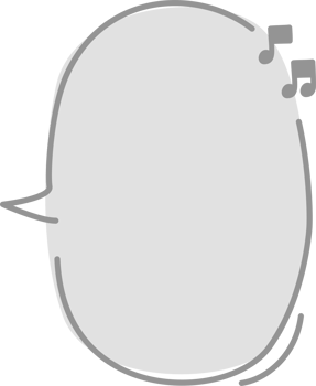 Hand draw doodle minimal speech bubble balloon, icon sticker memo keyword planner text box banner png