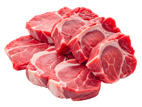 Fresh Raw Meat Slices png