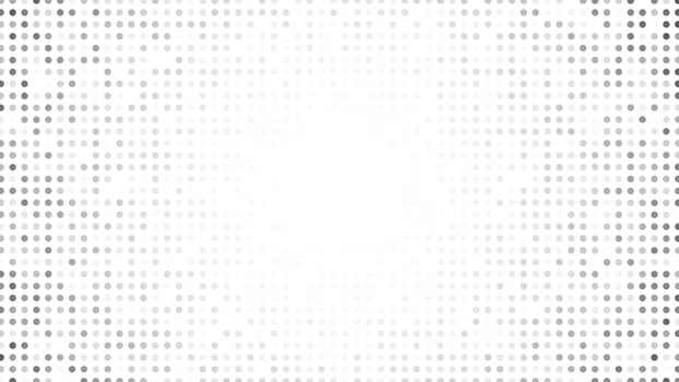 Monochrome halftone background with dots vector