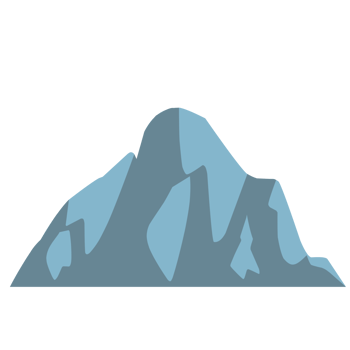 Rock mountain illustration png