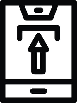 Upload icon symbol image vector