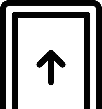 Upload icon symbol image vector