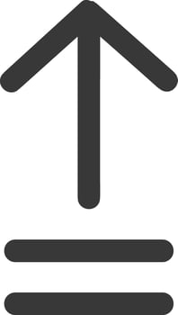 Upload icon symbol image vector