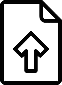 Upload icon symbol image vector