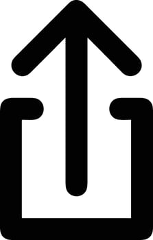 Upload icon symbol image vector
