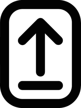 Upload icon symbol image vector