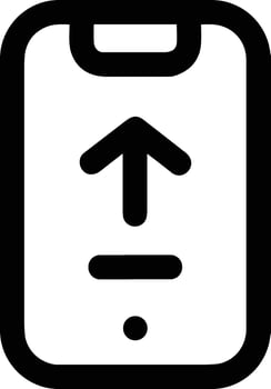 Upload icon symbol image vector