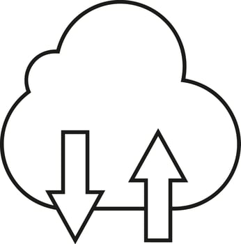 Upload icon symbol image vector