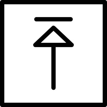 Upload icon symbol image vector