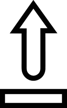 Upload icon symbol image vector