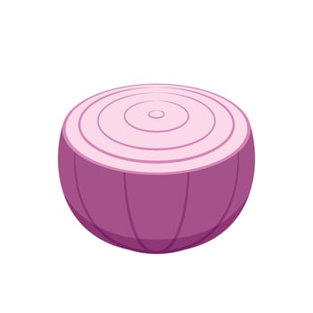 Onion . Onion logo design. Onion on white background. vector