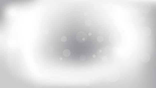 Abstract geometric white and gray color background, bokeh pattern. illustration. vector