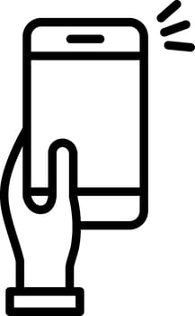 Selfie Line Icon Design vector