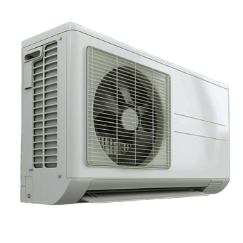 AC air condition isolated old design transparent background png