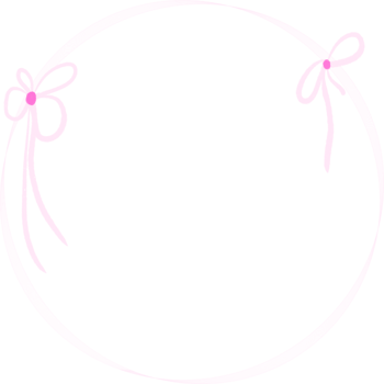Pink girly vintage bow frame. Frame for decor flat. Ribbons isolated. Trendy girls accessories. Cute elements. png