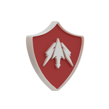 3D RPG Shield Icon png