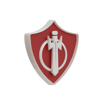 3D RPG Shield Icon png