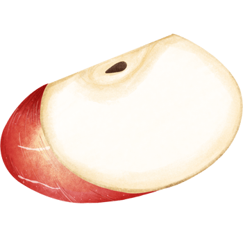 Delicious red apples png