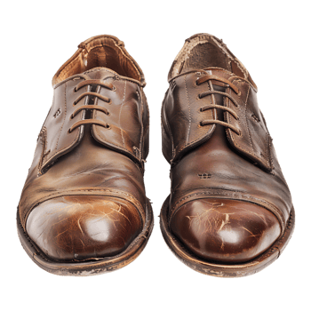 Leather Shoes Pair on Transparent Background png