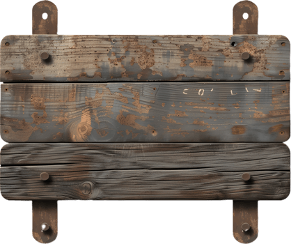 wooden planks on a transparent background png