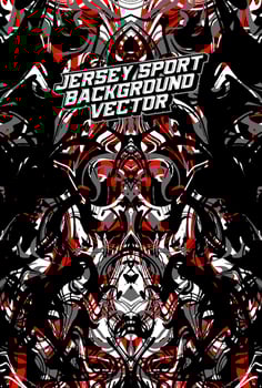 Background pattern for sports jersey, race shirt, running shirt, activity shirt, polo shirt, red, half tone. vector