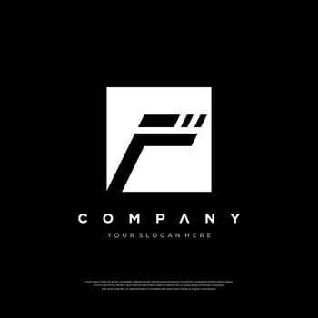 FF Monogram Logo Modern and Minimalist vector