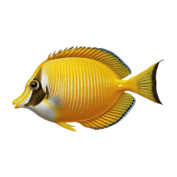 doctorfish on transparent background highly detailed png