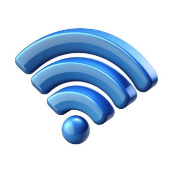 Wifi Signal 3d Element png