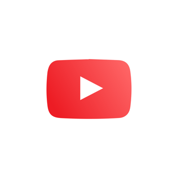 YouTube logo icon, rectangular play button for start multimedia player png