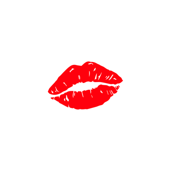 Sexy lips makeup, kiss mouth. Female mouth. Print of lips kiss png