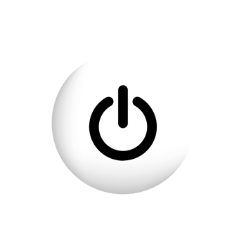 icon of power button png