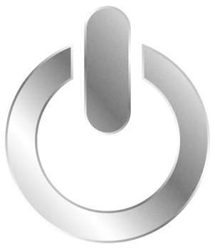 metal power buttons symbol png